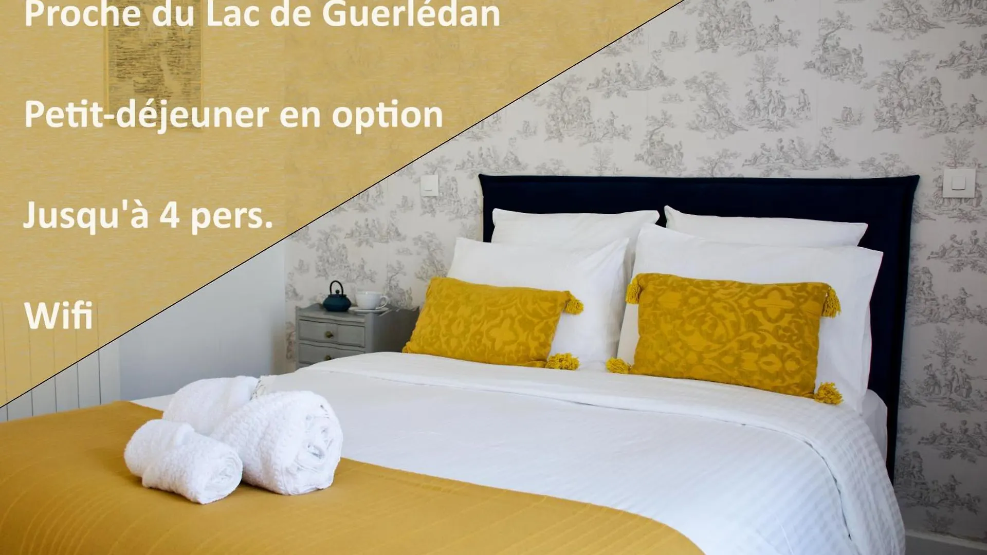 Valfrescos - Lac De Guerledan Caurel  Bed & Breakfast Caurel (Cotes-d'Armor)